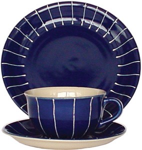 Nadelstreifen blau
