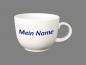Preview: Jumbotasse mit Schrift (1 Zeile) Streublume
