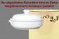 Preview: Brottopf klein mit Schrift (1 Zeile) Vergissmeinnicht bordeaux
