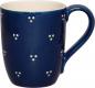 Preview: Cappuccinotasse blau 3 Punkt