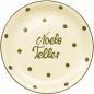 Preview: Dessert Plate 19 mit Schrift (2 Zeilen)