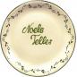 Preview: Dessert Plate 19 mit Schrift (2 Zeilen)