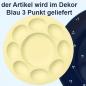Preview: Eierteller blau 3 Punkt