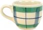 Preview: Espresso-Tasse karo grün-blau