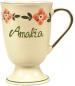 Preview: Fußtasse mit Schrift