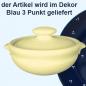 Preview: Gurkentopf blau 3 Punkt