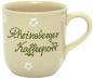 Preview: Kaffeebecher mit Schrift (2 Zeilen)