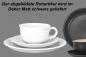 Preview: Kaffeegedeck matt schwarz