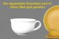 Preview: Kaffeeobertasse matt gelb
