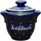 Preview: Knoblauchtopf blau 1 Punkt