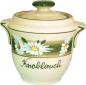 Preview: Knoblauchtopf Dekor Margueritenblume