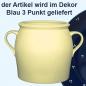 Preview: Krug Frieda 1,5 blau 3 Punkt