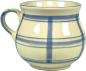 Preview: Mollytasse mit Schrift (1 Zeile) karo