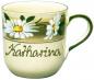 Preview: Namensbecher (1 line) Dekor Margueritenblume