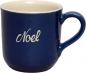 Preview: Namensbecher mit Schrift (1 Zeile) glänzend blau