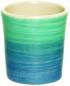 Preview: Schnaps-Eierbecher mit Schrift (1 Zeile) Aqua