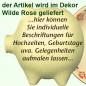 Preview: Sparschwein groß mit Schrift (3 Zeilen) Wilde Rose