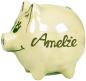 Preview: Sparschwein klein 1 Zeile Schrift
