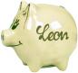 Preview: Sparschwein klein 1 Zeile Schrift