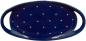 Preview: Tablett 25 oval blau 1 Punkt