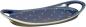 Preview: Tablett 25 oval blau 3 Punkt
