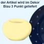 Preview: Teelicht blau 3 Punkt