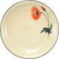 Preview: Teller 24 flach Mohn