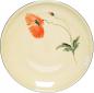 Preview: Teller 29 flach Mohn