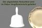 Preview: Tischglocke groß Vergissmeinnicht