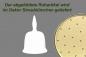 Preview: Tischglocke klein Streublume