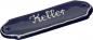 Preview: Door Sign mit Schrift (1 Zeile) Blue 1 point