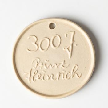 Gedenkmedaille „300 Jahre Prinz Heinrich“ – Miniatur-Edition