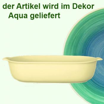 Auflaufform 30 Aqua