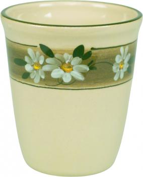 Becher Bacchus Dekor Margueritenblume