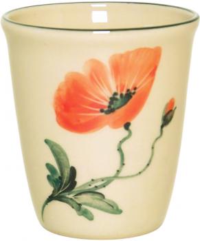 Becher Bacchus Mohn