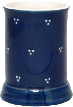 Bierkrug 0,3 l blau 3 Punkt