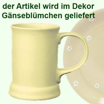 Bierkrug 0,3 l Gänseblümchen