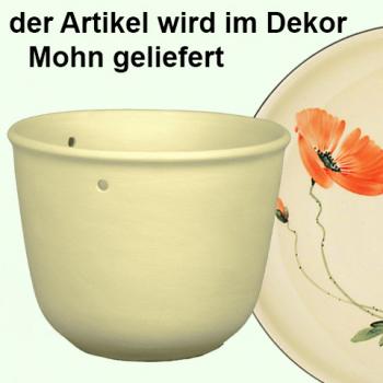 Blumenampel Mohn