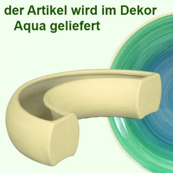 Blütenkranz Halb Aqua