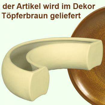 Blütenkranz Halb braun