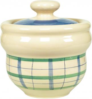 Bowle karo grün-blau