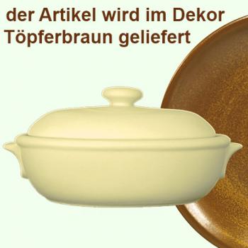 Brottopf groß braun