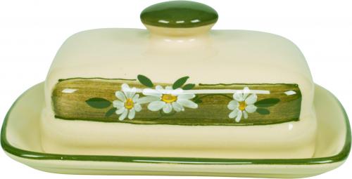 Butterdose Dekor Margueritenblume