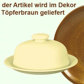 Camembertdose braun