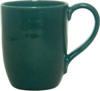 Cappuccinotasse grün Sprenkel
