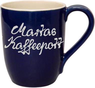 Cappuccino with font (2 Zeilen)