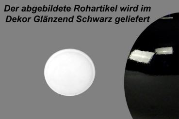 Deckel für Tassen glänzend schwarz