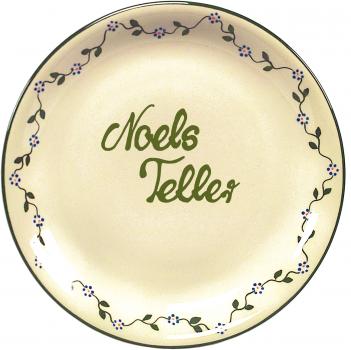 Dessert Plate 19 mit Schrift (2 Zeilen)