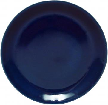Dessertteller 19 glänzend blau