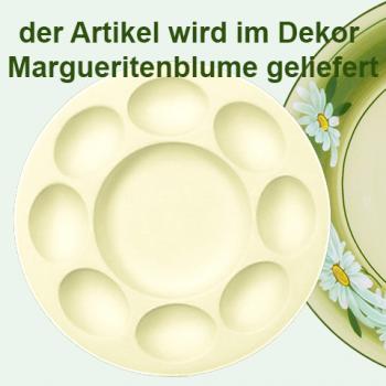 Eierteller Dekor Margueritenblume